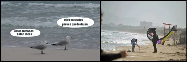 kitesurf en mallorca en viento fuerte