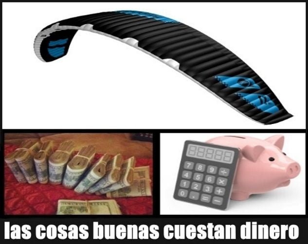 las cosas buenas cuestan dinero kitesurfing mallorca with flysurfer kites