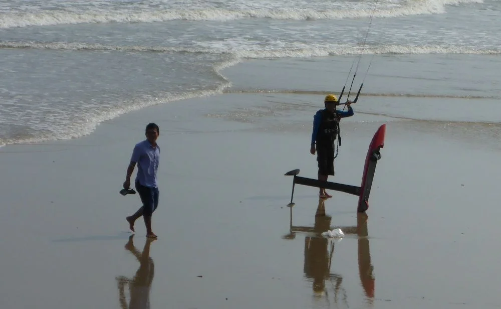 Hydrofoil Vietnam- Best kite spot Vung Tau