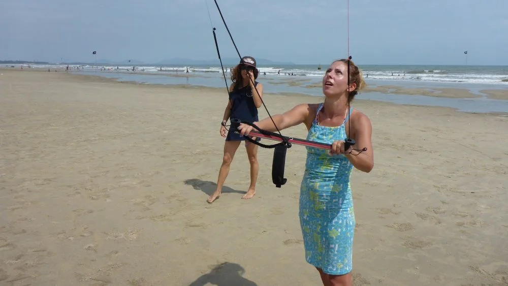 kiteschule auf Vietnam - kitekurs für anfänger in November