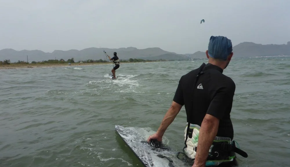 22 y ahora si, Ram con la Flysurfer Soul de 15 mts