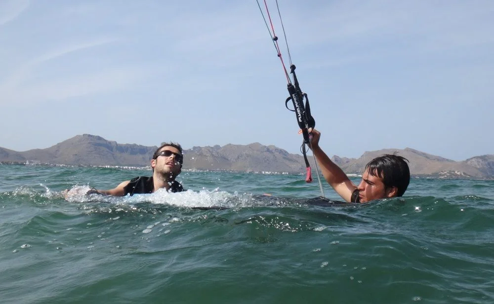 -kiteschule-mallorca-Joseph-wasserstart