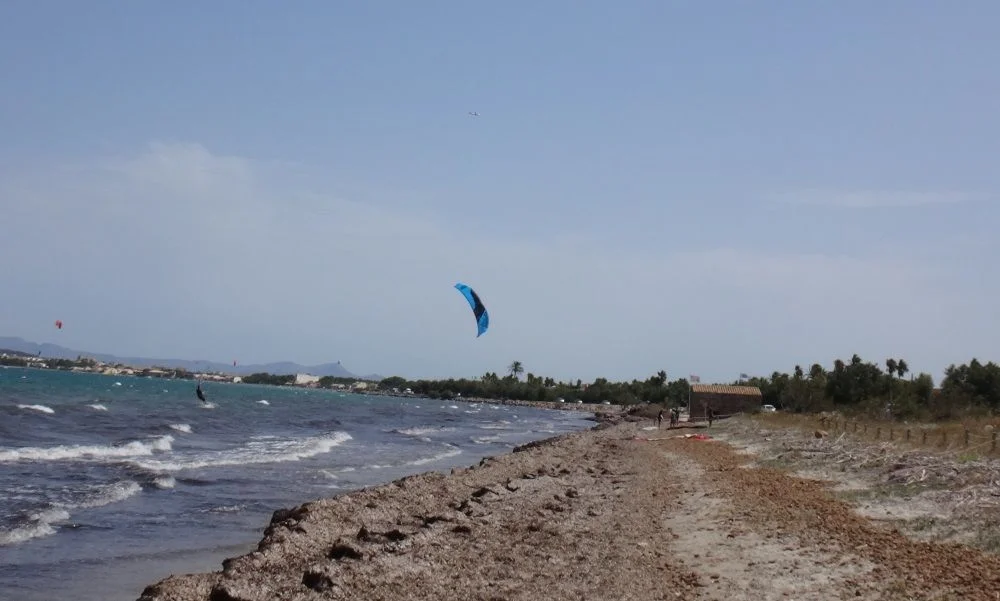 15-300-mts-Kite-Fahrt-nach-rechts-und-jetzt-600-Mts-Reiten-auf-der-linken-Seite