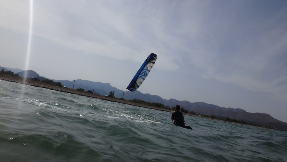 fantastische Kitesurfen auf den Standort der Schule mallorcakiteschool.com