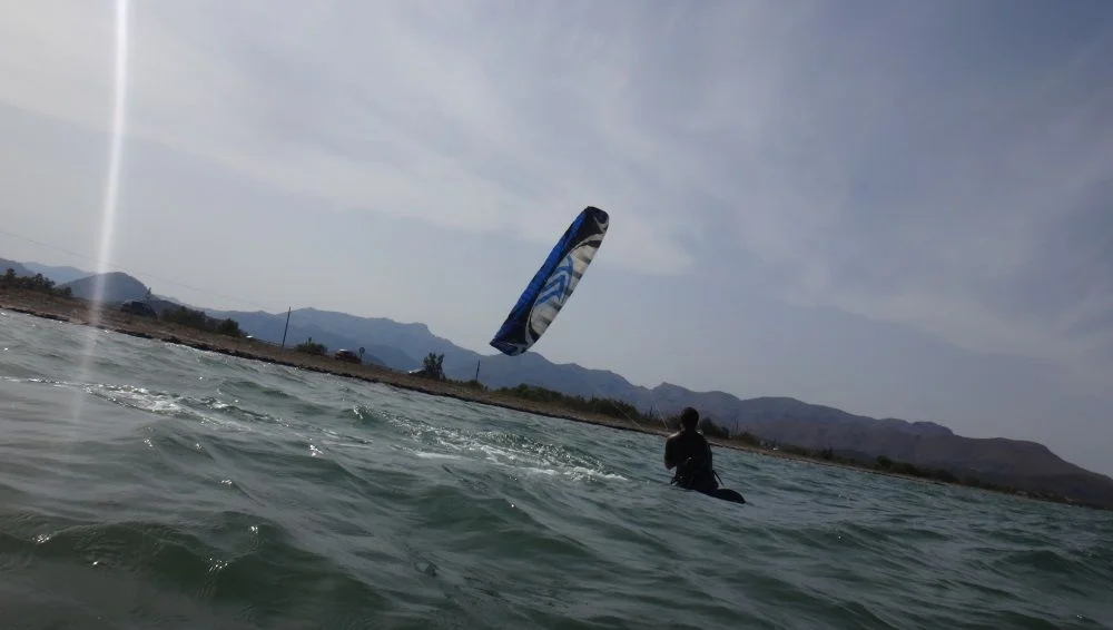 fantastische Kitesurfen auf den Standort der Schule mallorcakiteschool.com