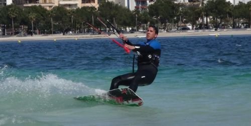 14 aprende a kitesurf en Pollensa Portblue hotel 100 mts despues