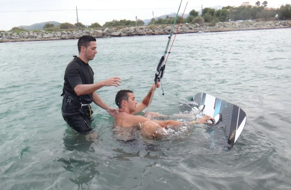 2-Jonay hilfen unsere neues mitglieder kitesurfing-lessons-Mallorca