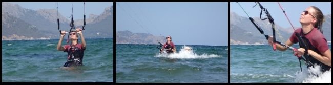 1-kitesurf lecciones en Alcudia-Mallorca lecciónes de kitesurf aprender en un día